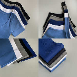 2/3/4/ Pc Legging/Shorts with Crop Top/Sports Bra Set