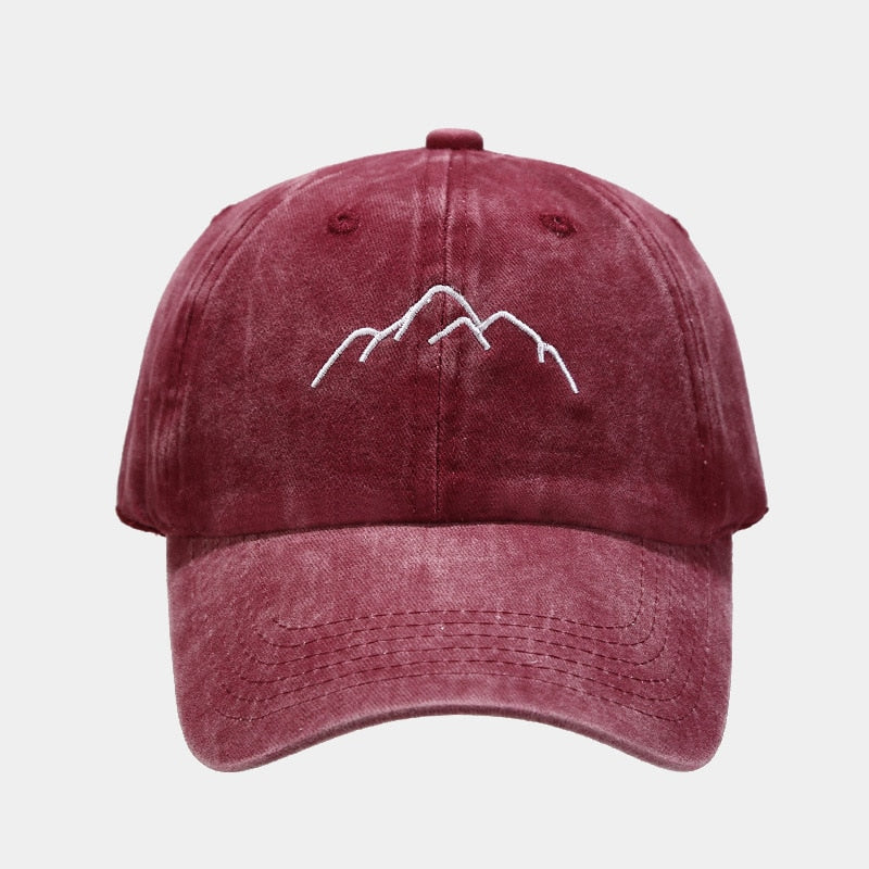 Washed Mountain Dad Hat