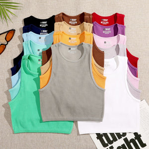 Rib-Knit Crop Top