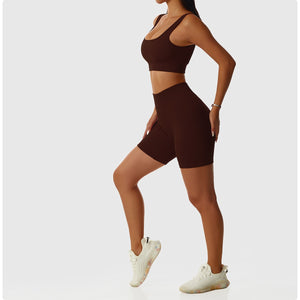 2 Piece Legging/Biker Short & Top Set