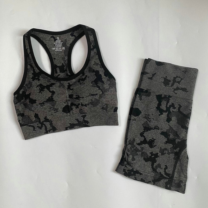Camo Gym Leggings/Shorts/Tops/Sets