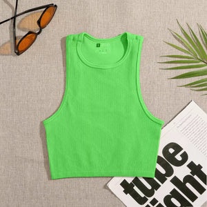 Rib-Knit Crop Top