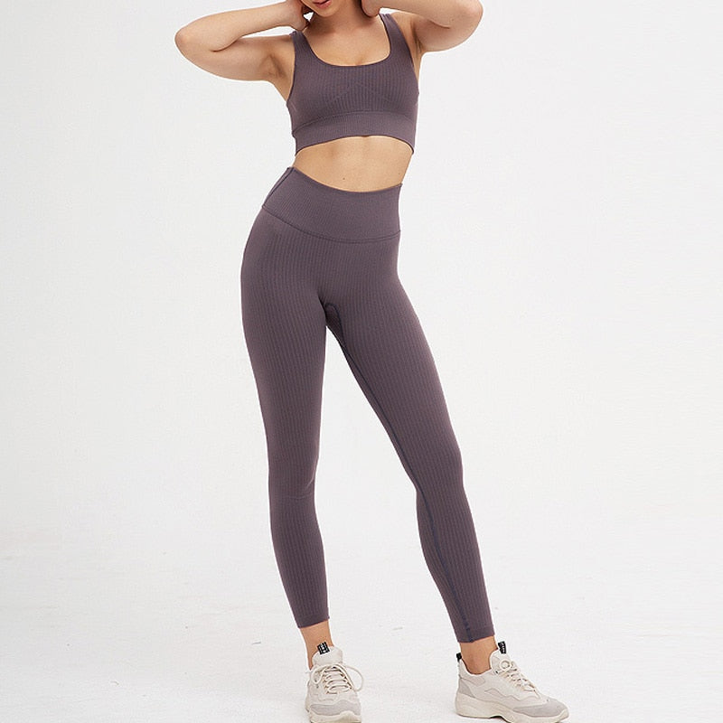 2 Piece Legging/Biker Short & Top Set