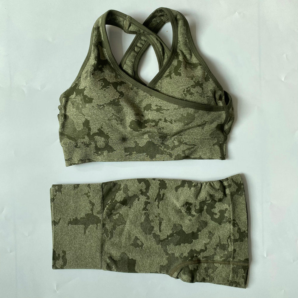 Camo Gym Leggings/Shorts/Tops/Sets