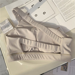 Single Shoulder Top