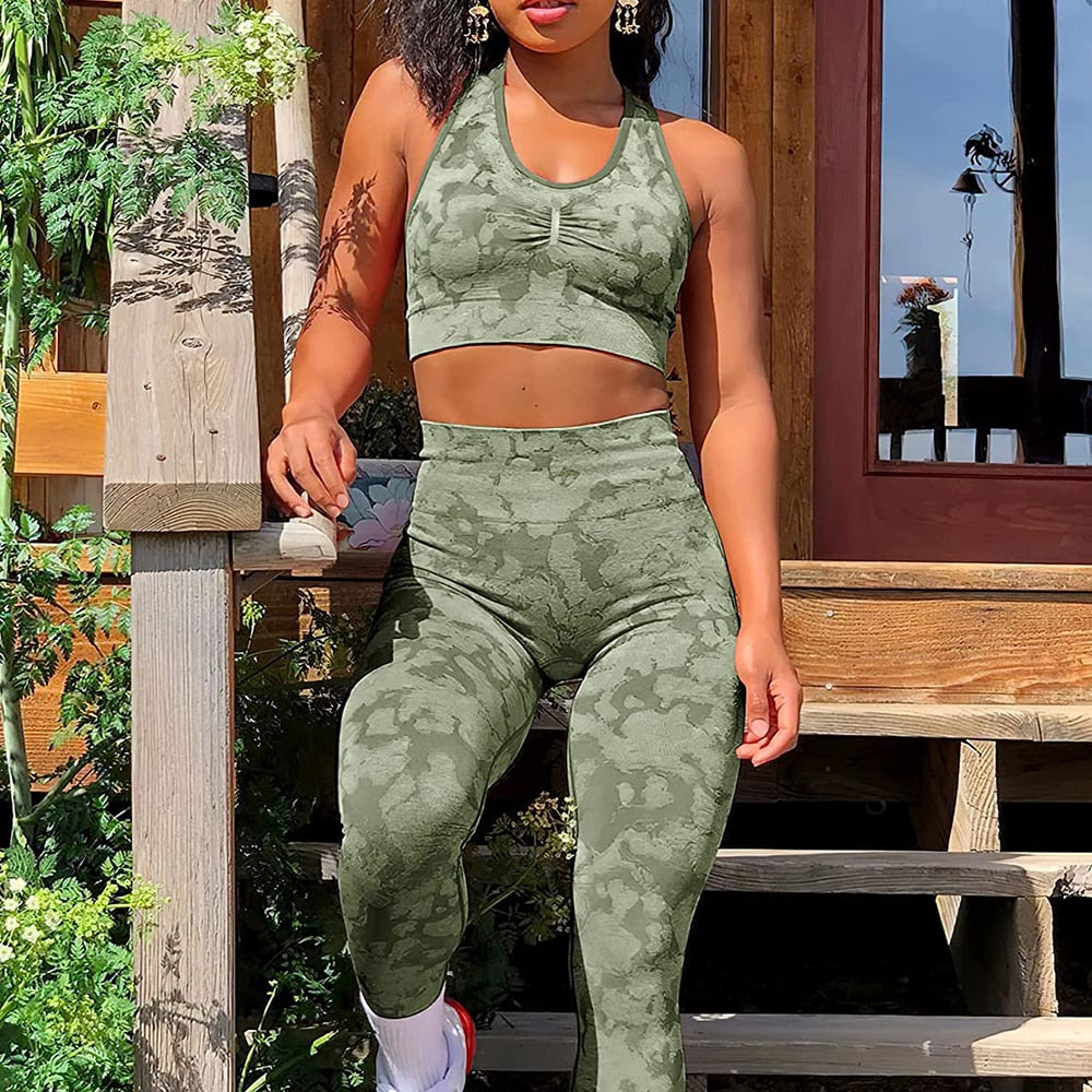 Camo Gym Leggings/Shorts/Tops/Sets