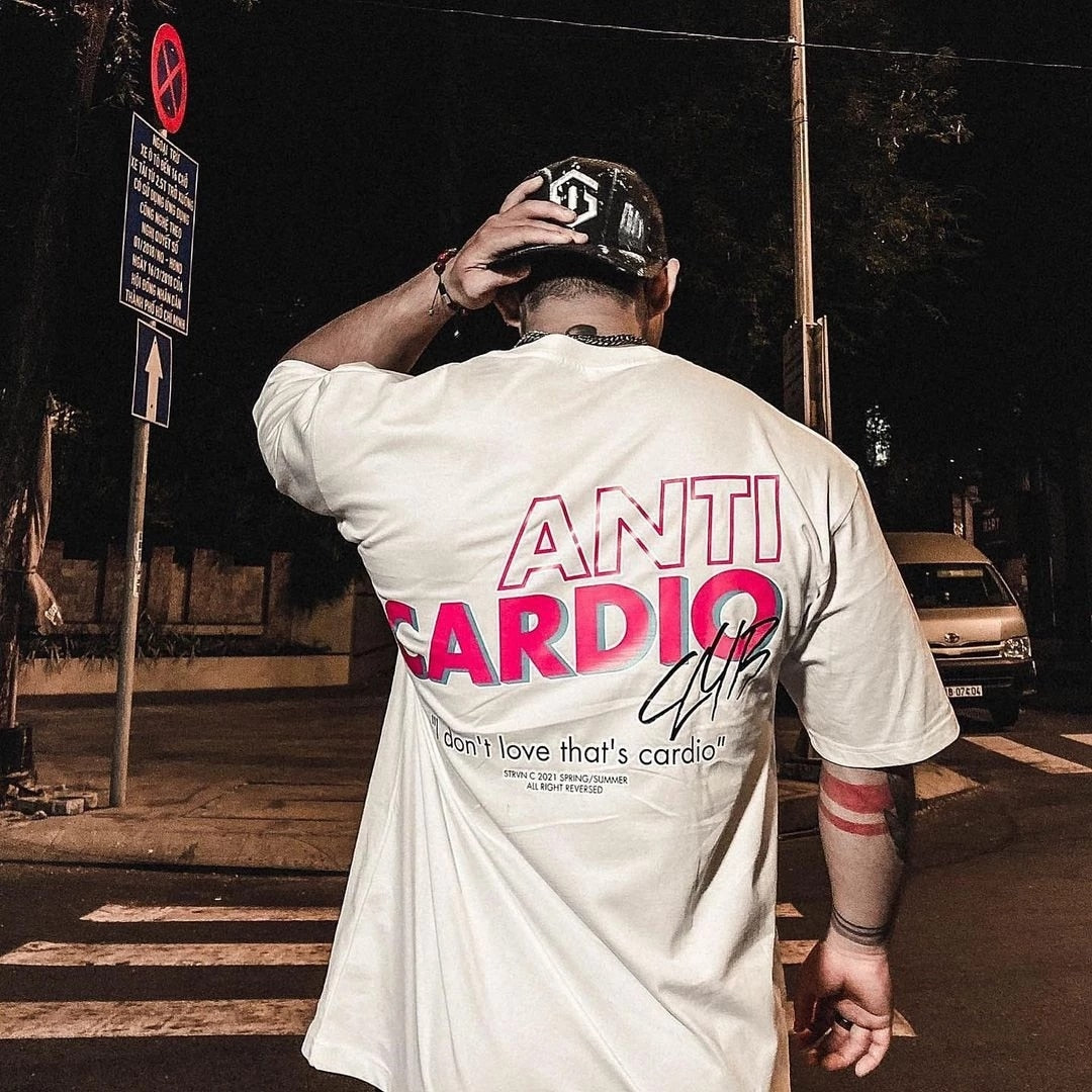 Anti Cardio Oversized Tee