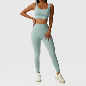 2 Piece Legging/Biker Short & Top Set