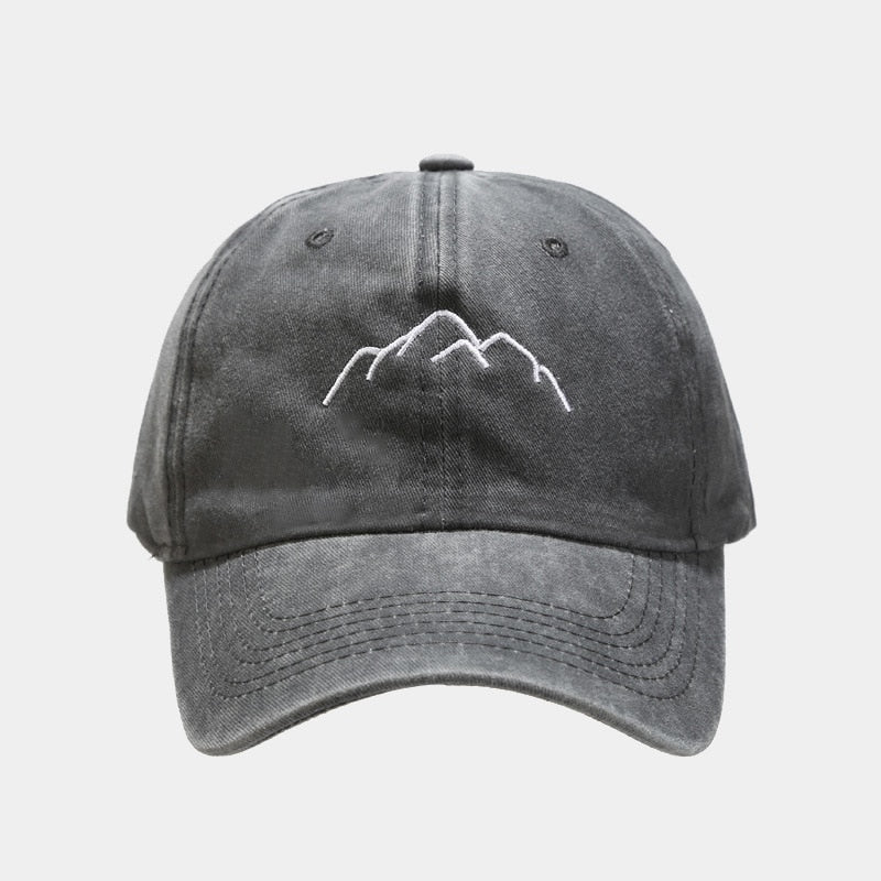Washed Mountain Dad Hat