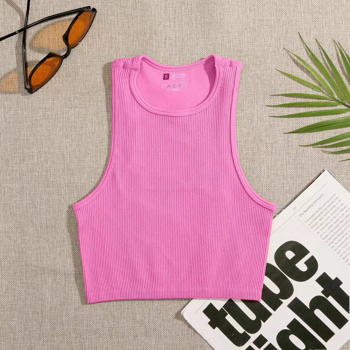 Rib-Knit Crop Top