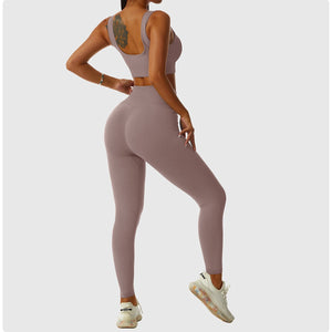 2 Piece Legging/Biker Short & Top Set