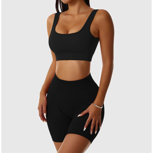 2 Piece Legging/Biker Short & Top Set