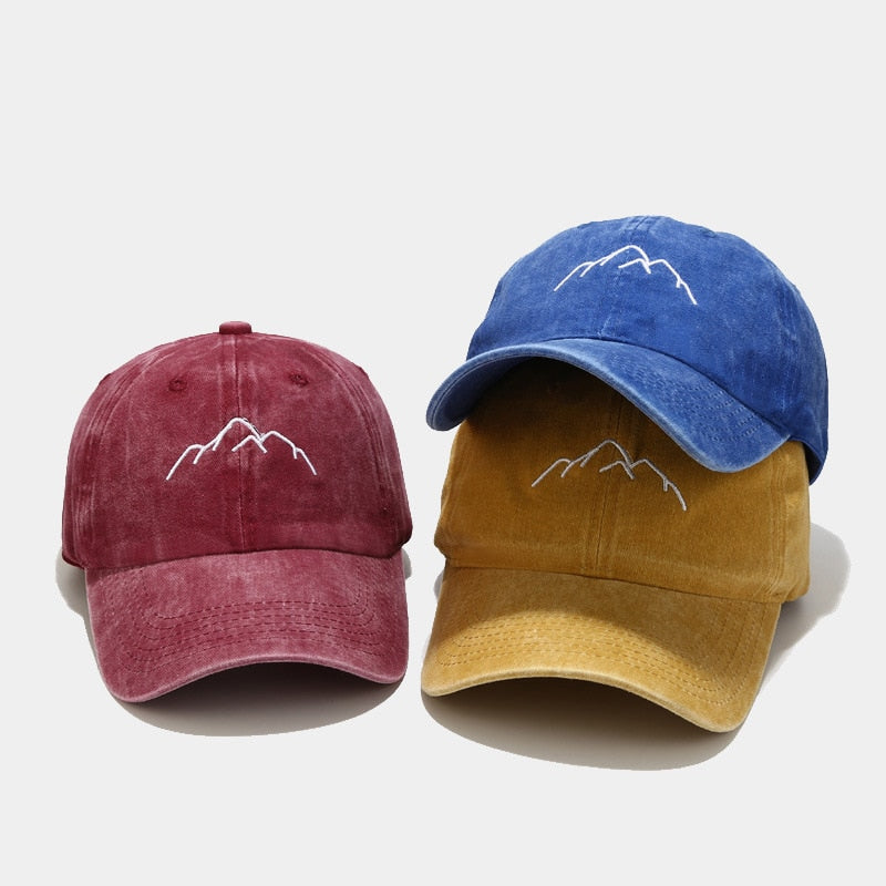 Washed Mountain Dad Hat