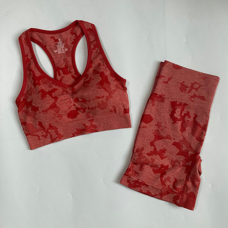 Camo Gym Leggings/Shorts/Tops/Sets