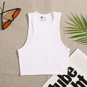 Rib-Knit Crop Top