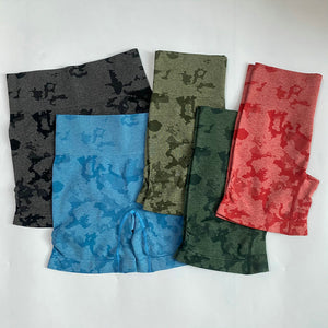 Camo Gym Leggings/Shorts/Tops/Sets