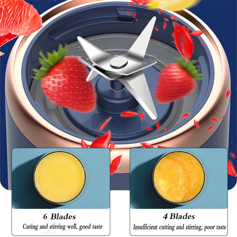 6 Blade Portable Juicer/Blender