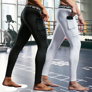 Compression Pants W/ Phone Pocket